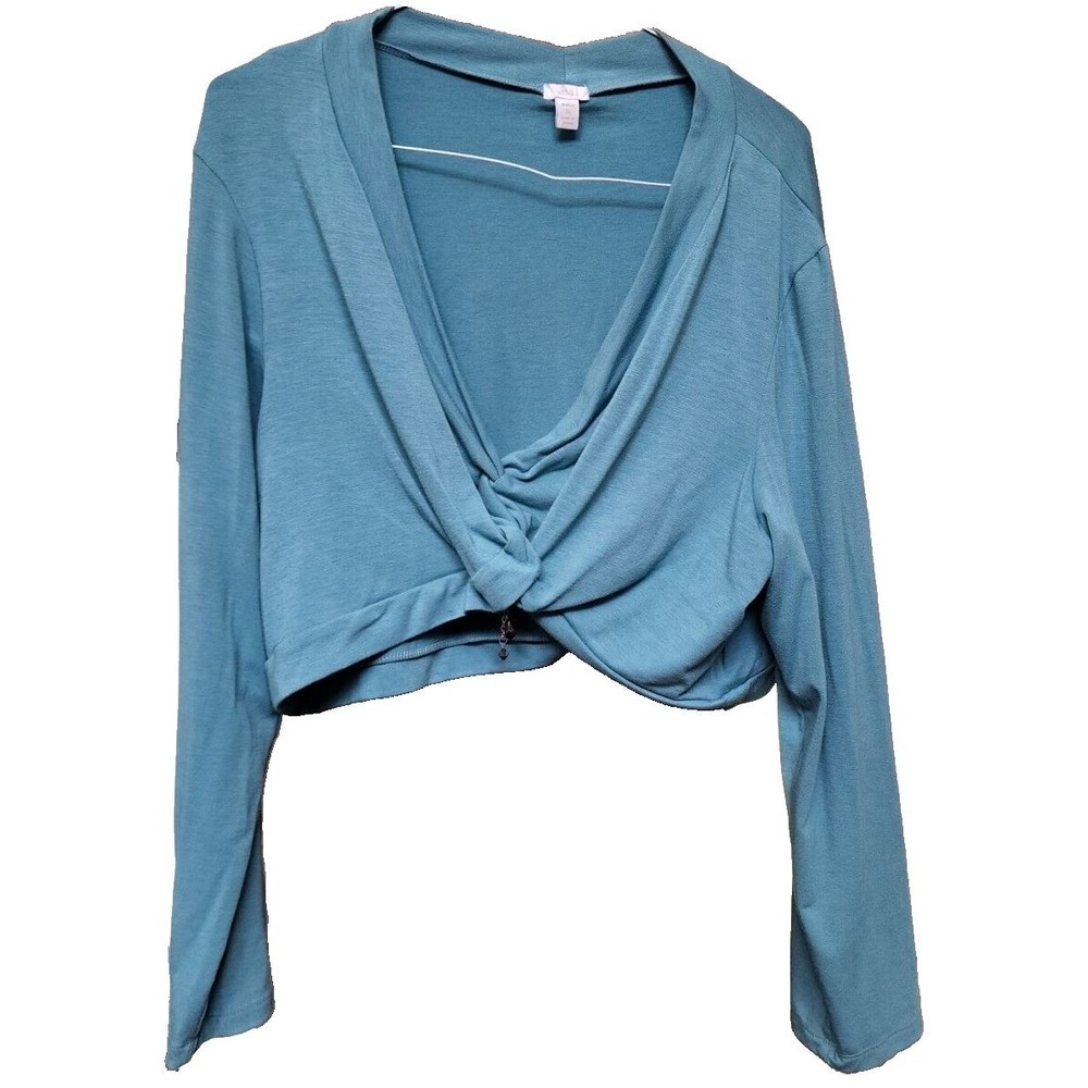Crop Top Embellished by Apt 9 Plus Size 3X Boho Artsy Layering